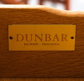 Mid-Century Modern Walnut Executive Desk by Edward Wormley for Dunbar, 1950s